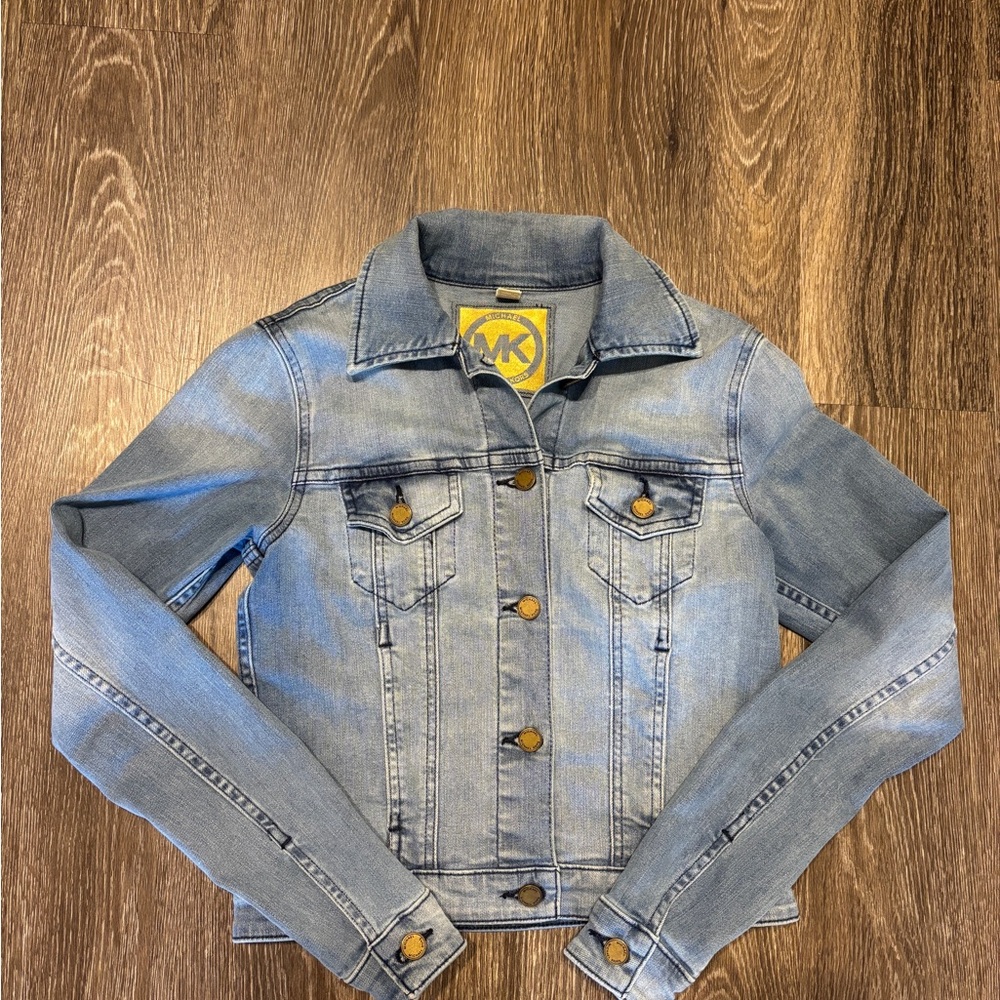 Michael Kors Light Blue Denim Jacket